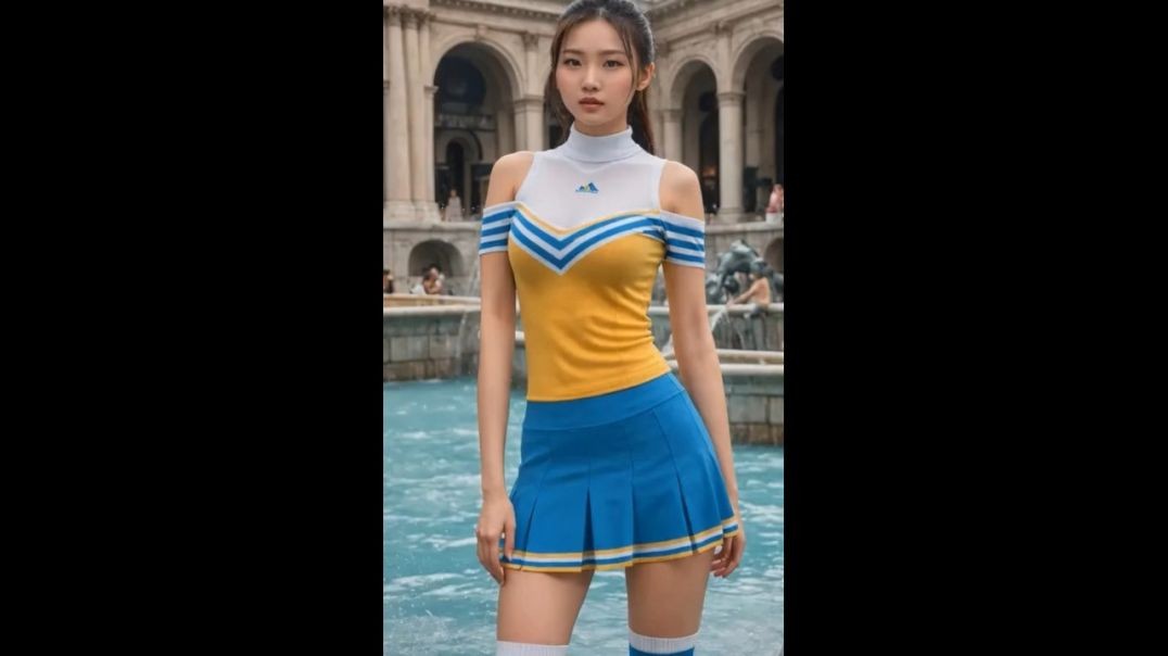 ⁣Begging to get wet - yellow